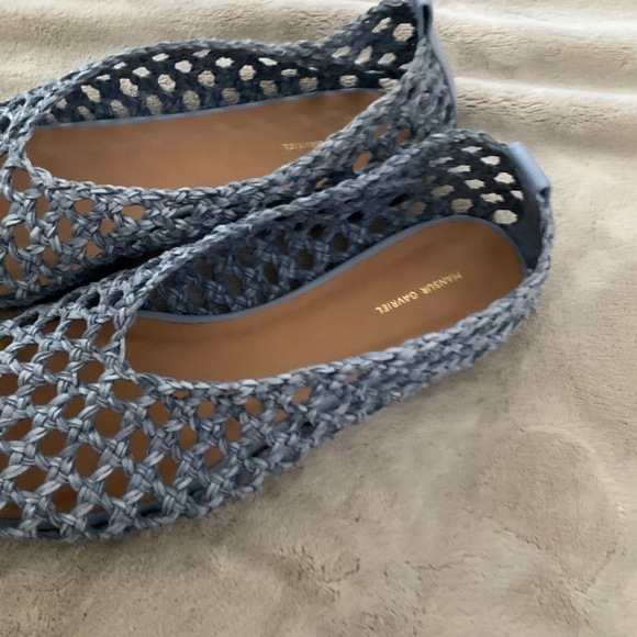 Mansur Gavriel Woven Ballerina Flats - Picture 5 of 8